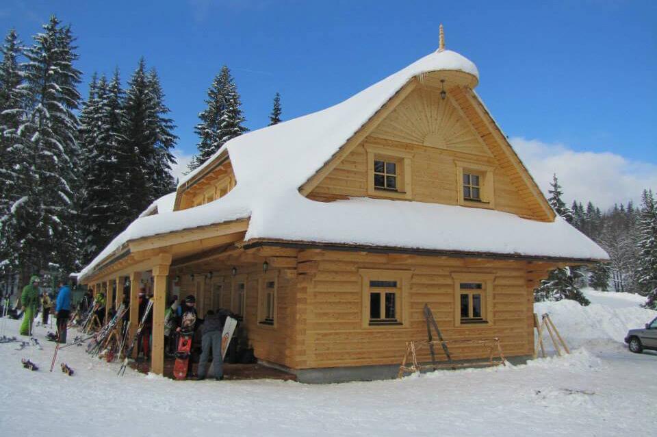 Koliba Ski Gruniky Sihelne Экстерьер фото